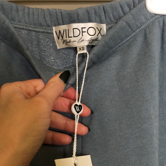 Wildfox Knox Pants Rose Embroidered Joggers XS - Picture 5 of 6